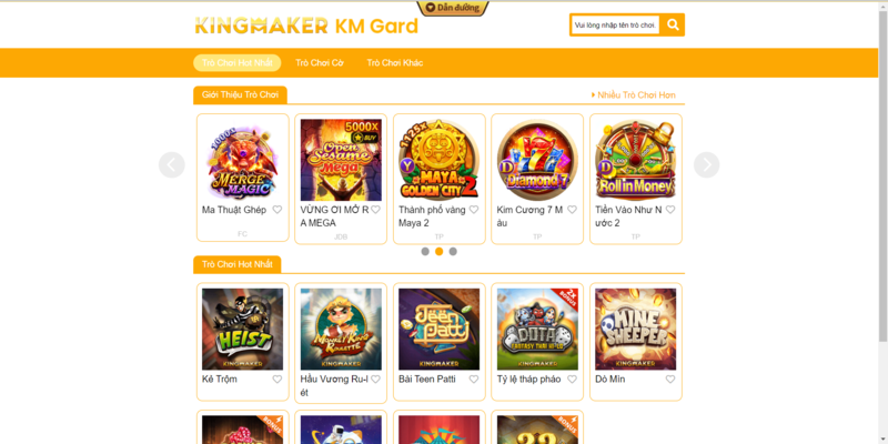 Game bài KM King88 là một sảnh game vô cùng hấp dẫn