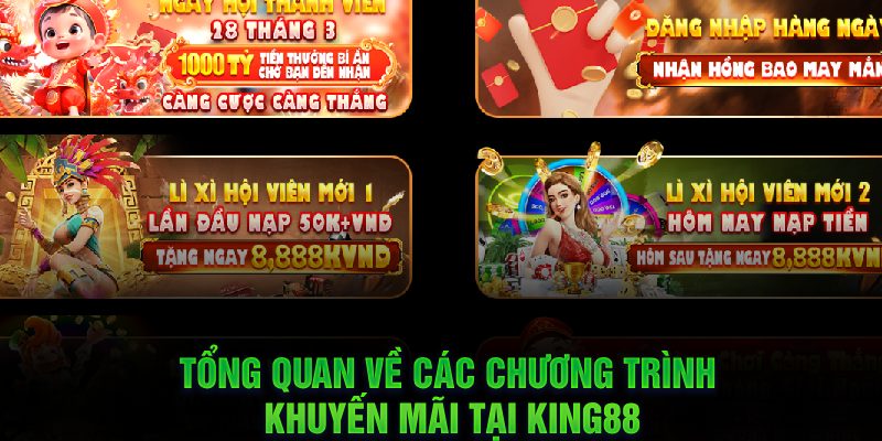 Tổng quan về các chương trình khuyến mãi tại King88
